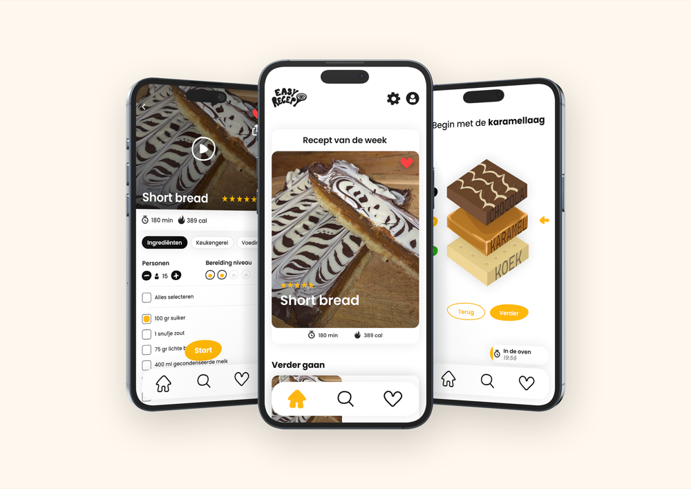 Easy Recepy ontwerp