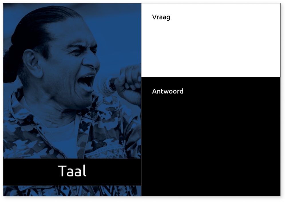 Kaart Prototype Taal